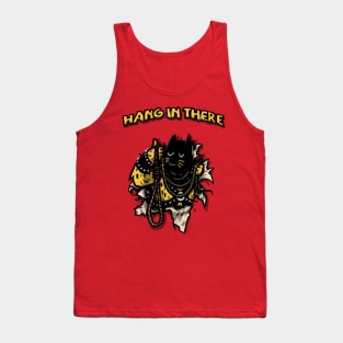 Kitty says Hang in there! Tank Top